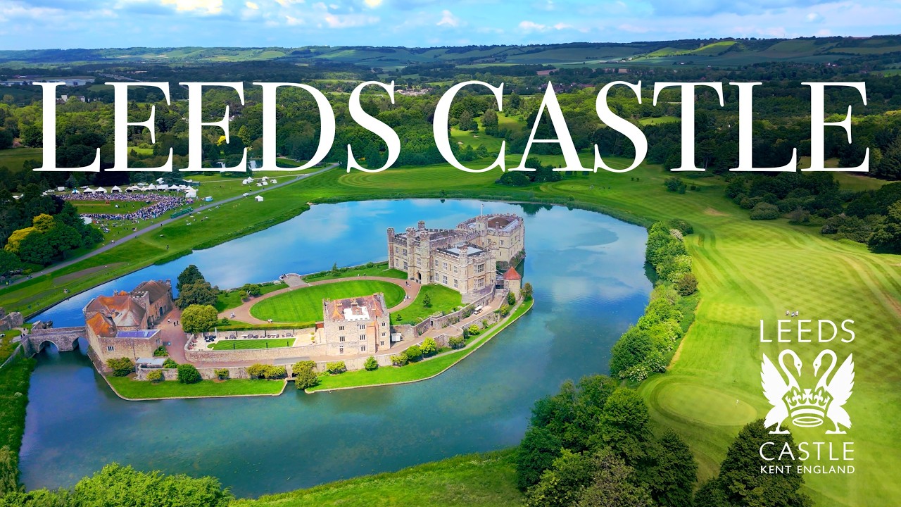 Soaring Over Leeds Castle | Epic Aerial Cinematography