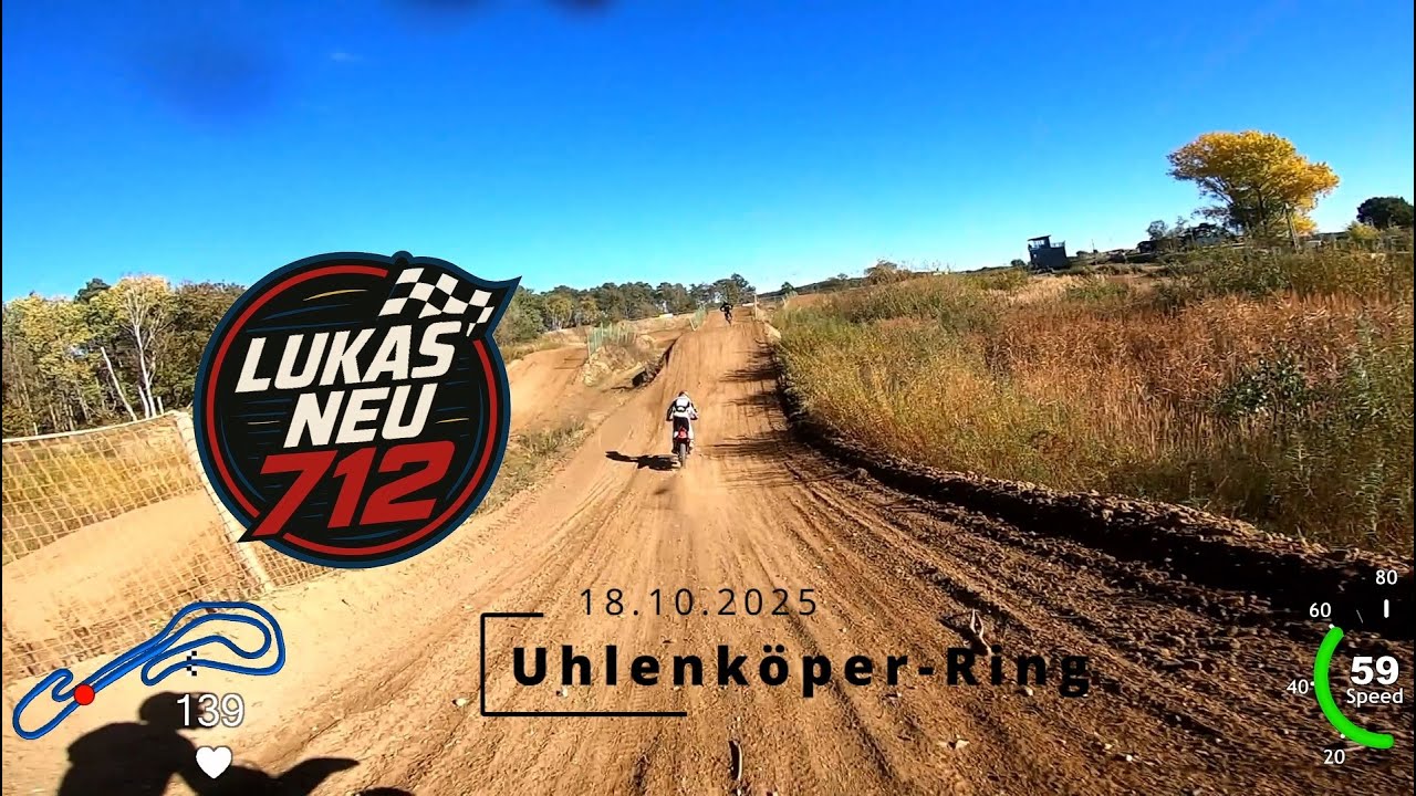 MX Uelzen 18.10.2025 - Honda CRF250R - Lukas Neu #712
