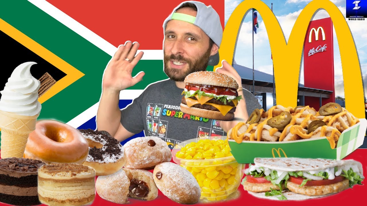 Южноафриканское сладкое меню McDonald&rsquo;s просто потрясающее