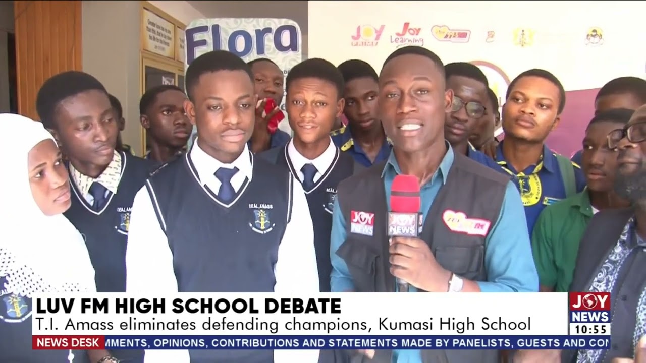 Luv FM High Sch. Debate: T.I  Amass eliminates defending champions, Kumasi High School