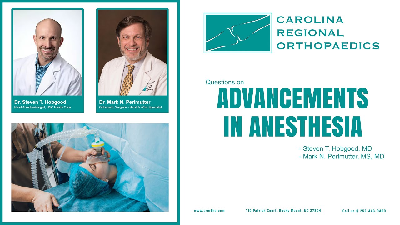 Dr. Hobgood demonstrates the Nerve Block procedure