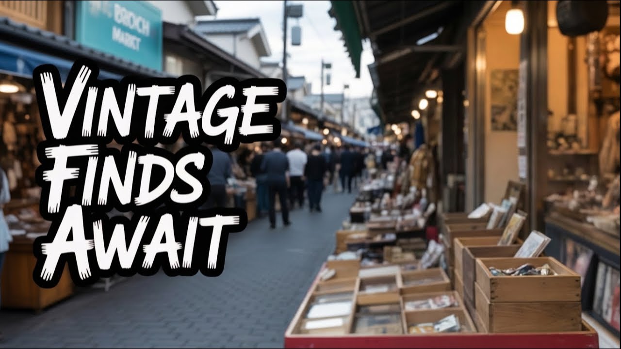 JAPAN'S OLDEST MARKET - Inside TOKYO'S Boroichi Flea Market!🇯🇵