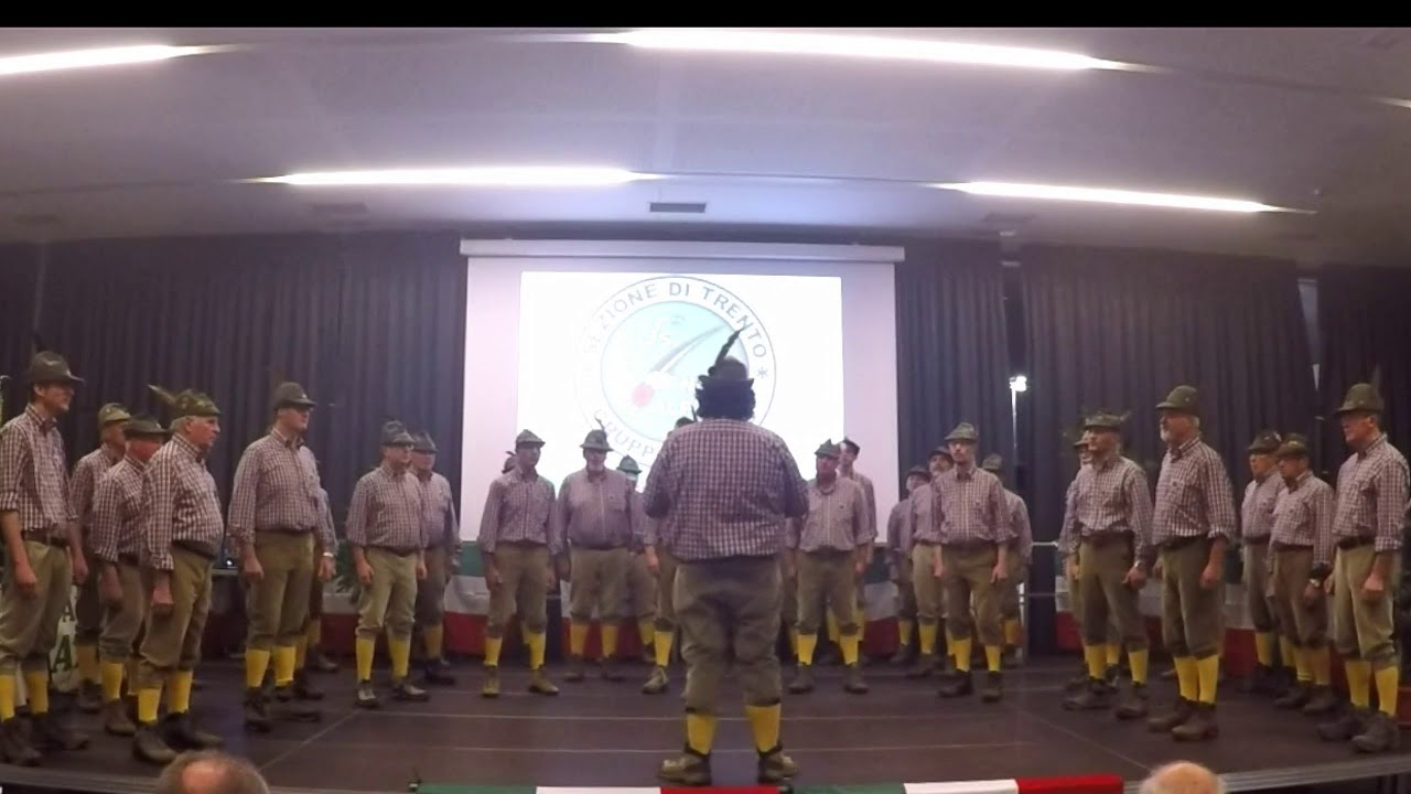 2018_02_24 Coro Alpino La Preara - SUL MONTE PASUBIO - maestro Maurizio Sacquegna