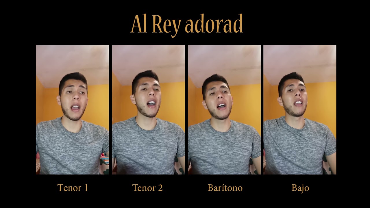 Al Rey adorad  |  TTBB a capella | Joan Zamora