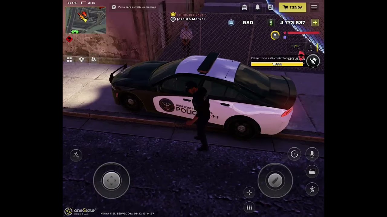 OneState Rp ARRESTANDO a un CRIMINAL 