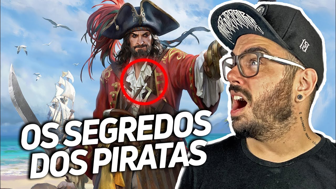 💀 O SEGREDO DOS PIRATAS  | 6  curiosidades sobre os piratas de verdade