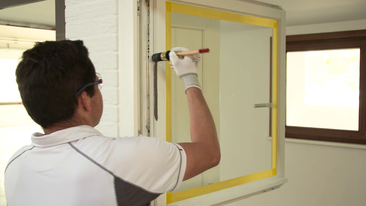 Comment peindre des portes et fenêtres extérieures avec une laque couvrante - Indice de peinture