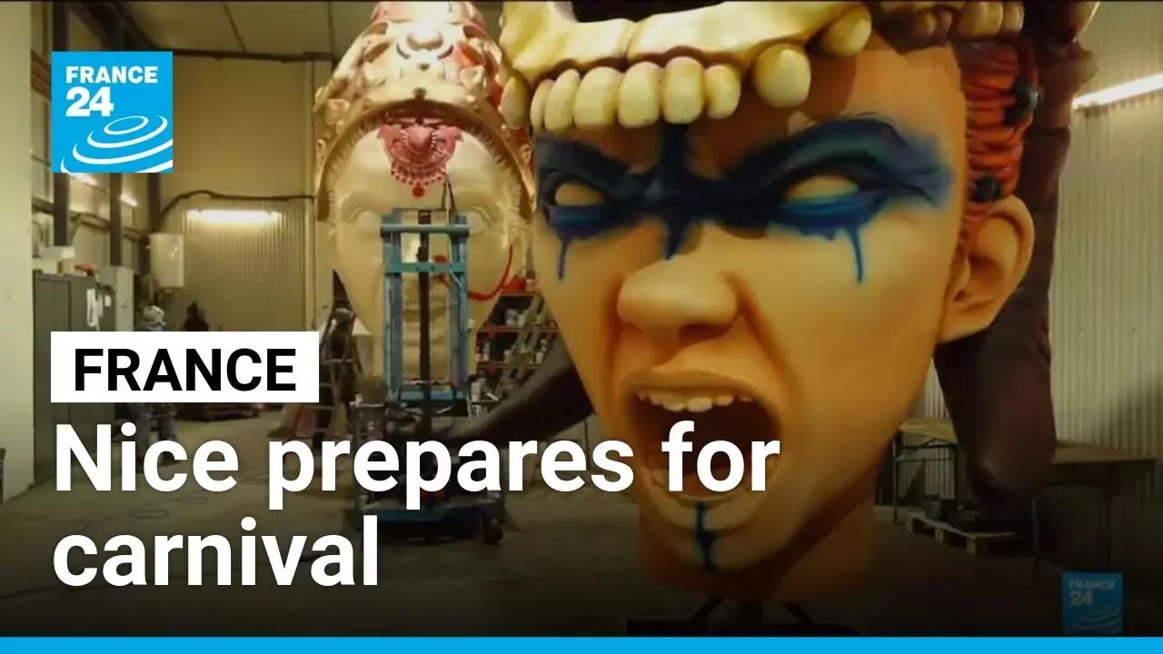 'Long live the Queen': Nice carnival preparations get underway &bull; FRANCE 24 English
