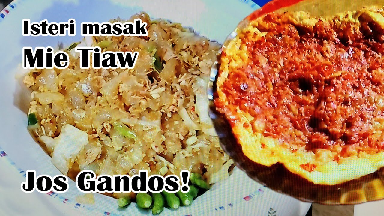 ISTERRI MASAK MIE TIAW