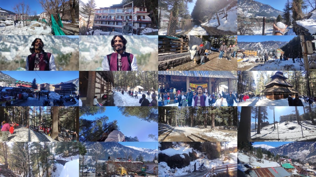 Manali, Himachal Pradesh ❤️ #himachal #manali #vlog #trip ❤️🔥