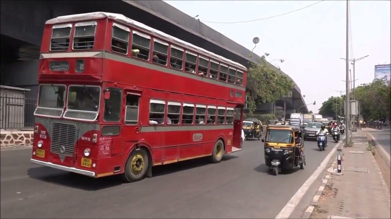 Colourful Day & Night Videos Of BEST Buses - Double Decker Buses, Premium AC Bus, Electric Bus Etc