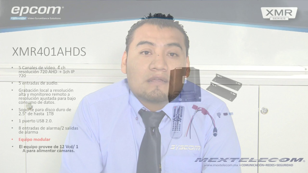 DVR MOVIL EPCOM XMR INTRODUCCION 1 DE 3