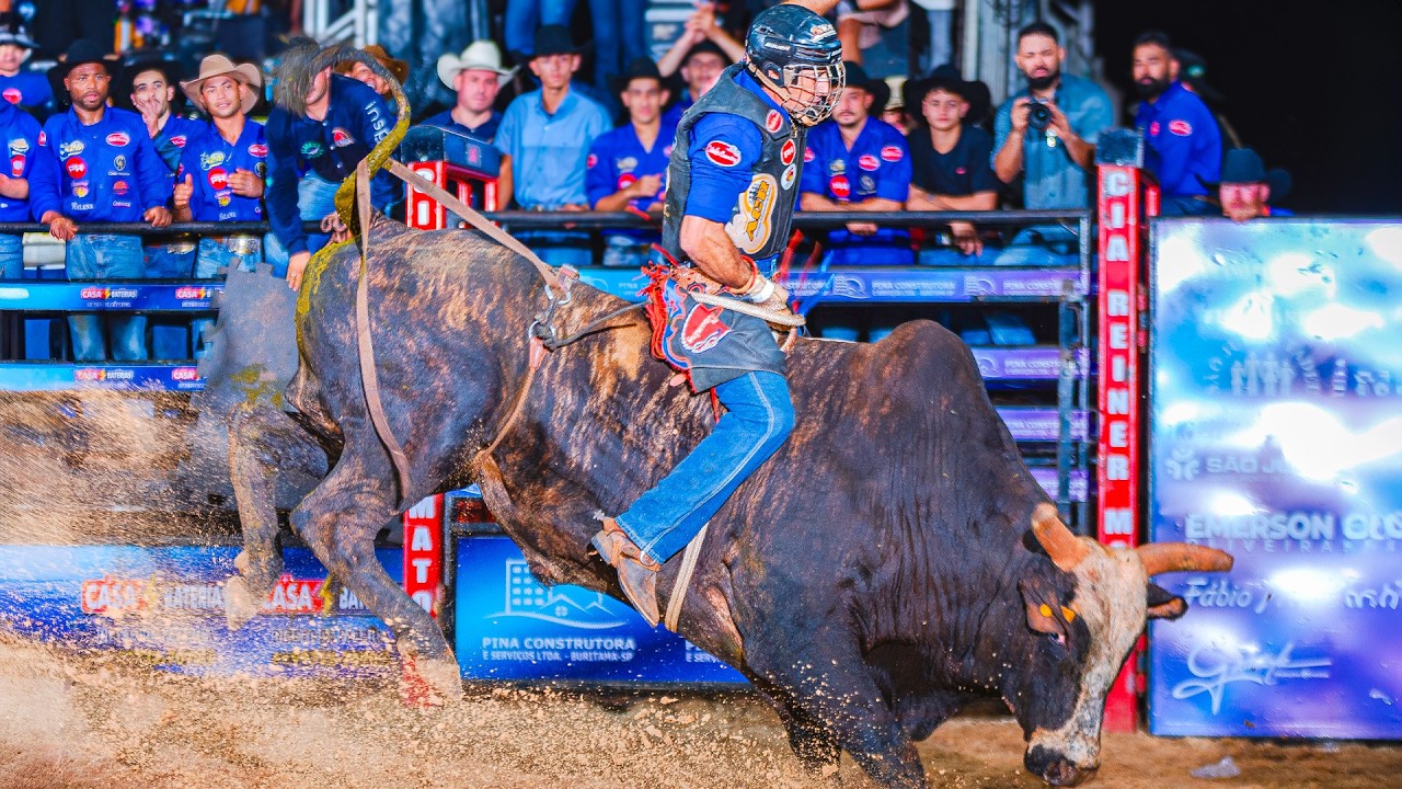 Um show de Rodeio na Final da ACR em Glicério 2025 (Round 1)