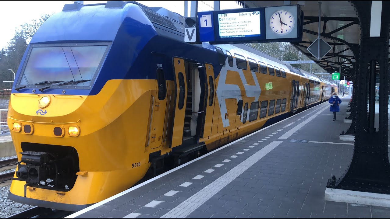 FLOW VIRM vertrekt van Driebergen-Zeist! || Treinspotter Nick || 22-1-2022