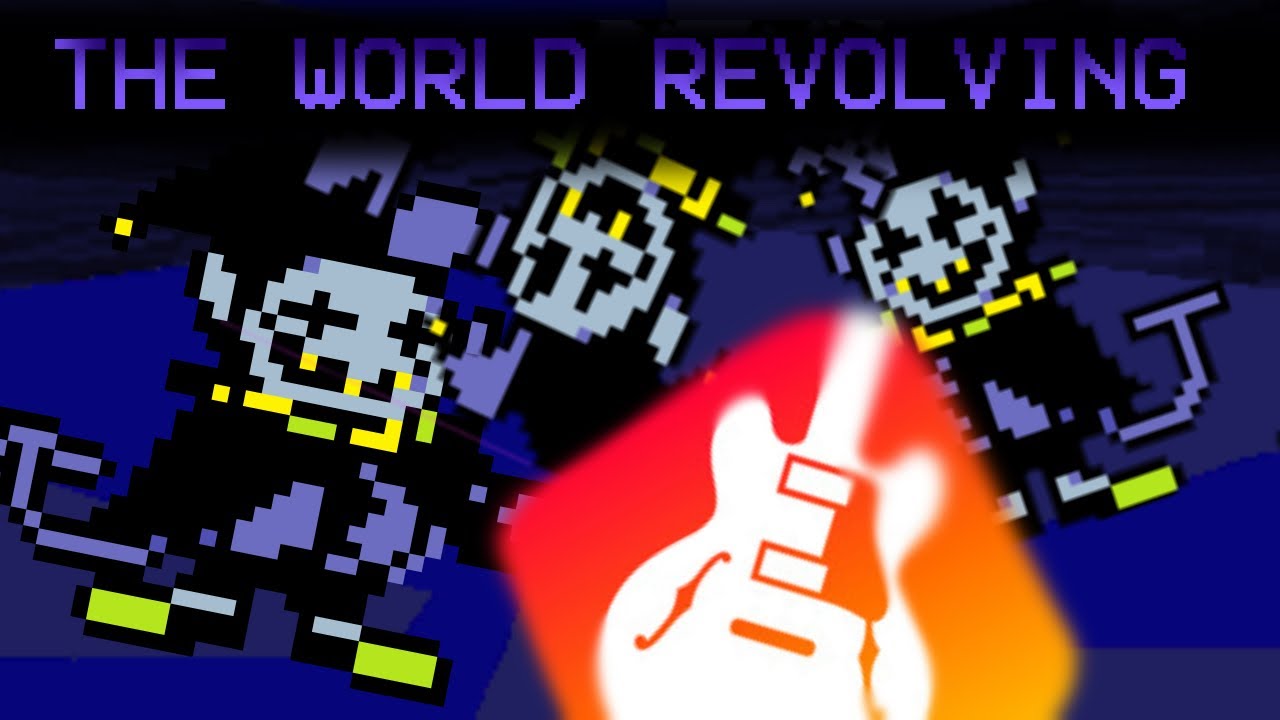The world revolving remix (GarageBand cover)(