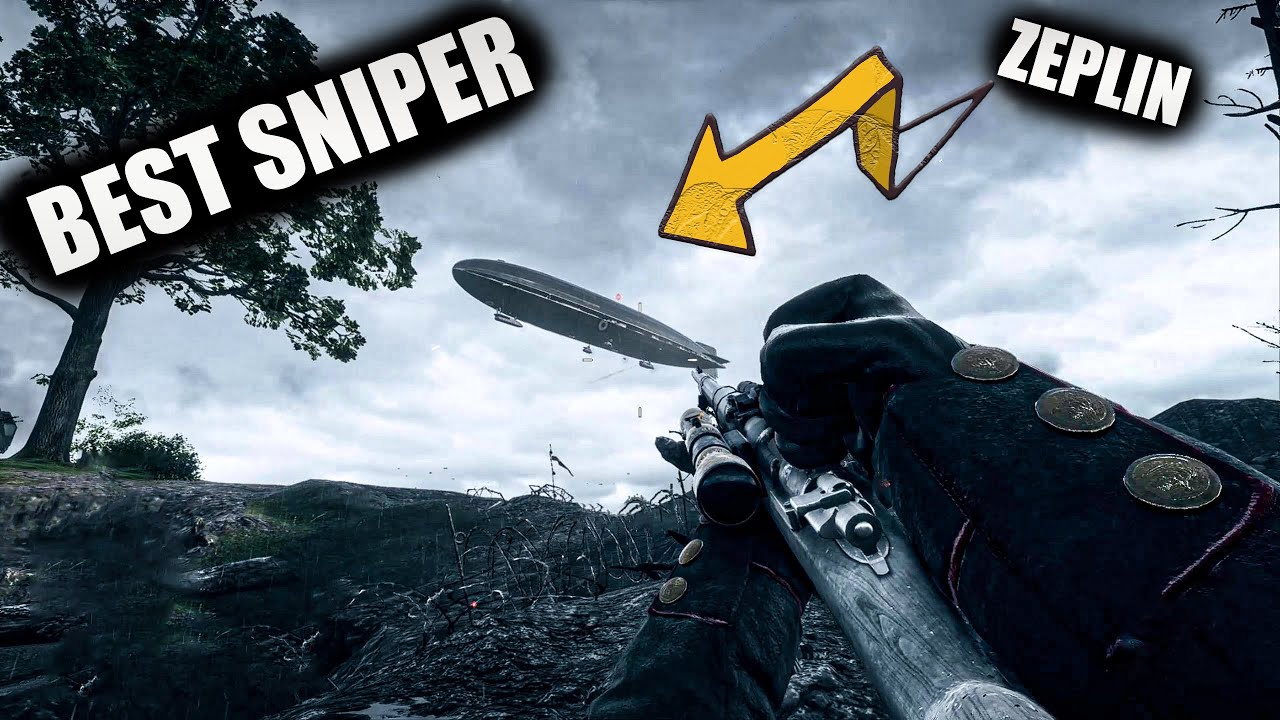 Gewehr 98 Keskin Nişancı Silahıyla İmkansız Vuruşlar! | Battlefield 1 Türkçe [2K]