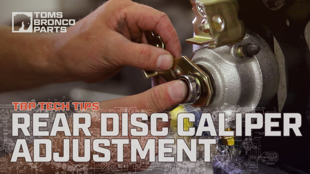 TOMS OFFROAD Tech Tips: Rear Disc Brake Caliper Adjustment