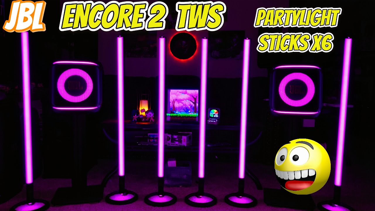JBL Partybox Encore 2 🔉🔉 Режим TWS с 6 световыми стиками в режиме сцены 🥢🥢🥢
