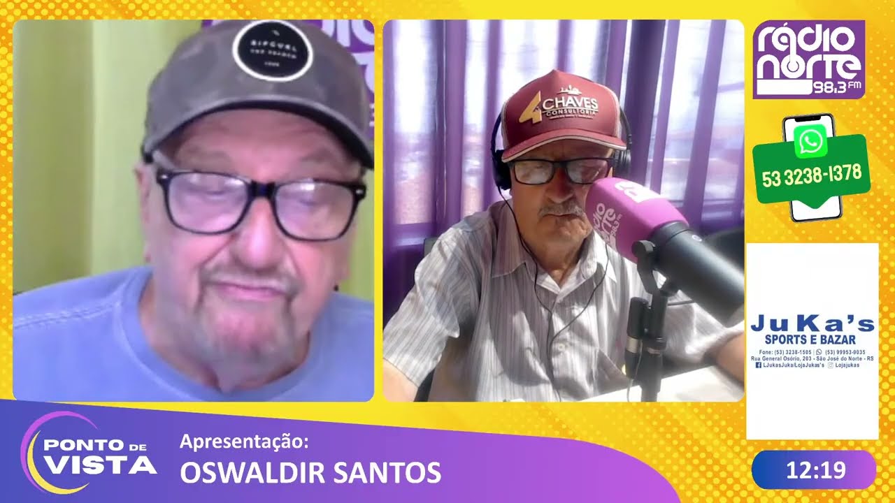 Ponto de Vista 29/01/2026 com Oswaldir Santos na Rádio Norte FM