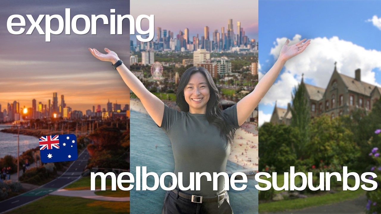 Exploring MELBOURNE suburbs as a local 🇦🇺
