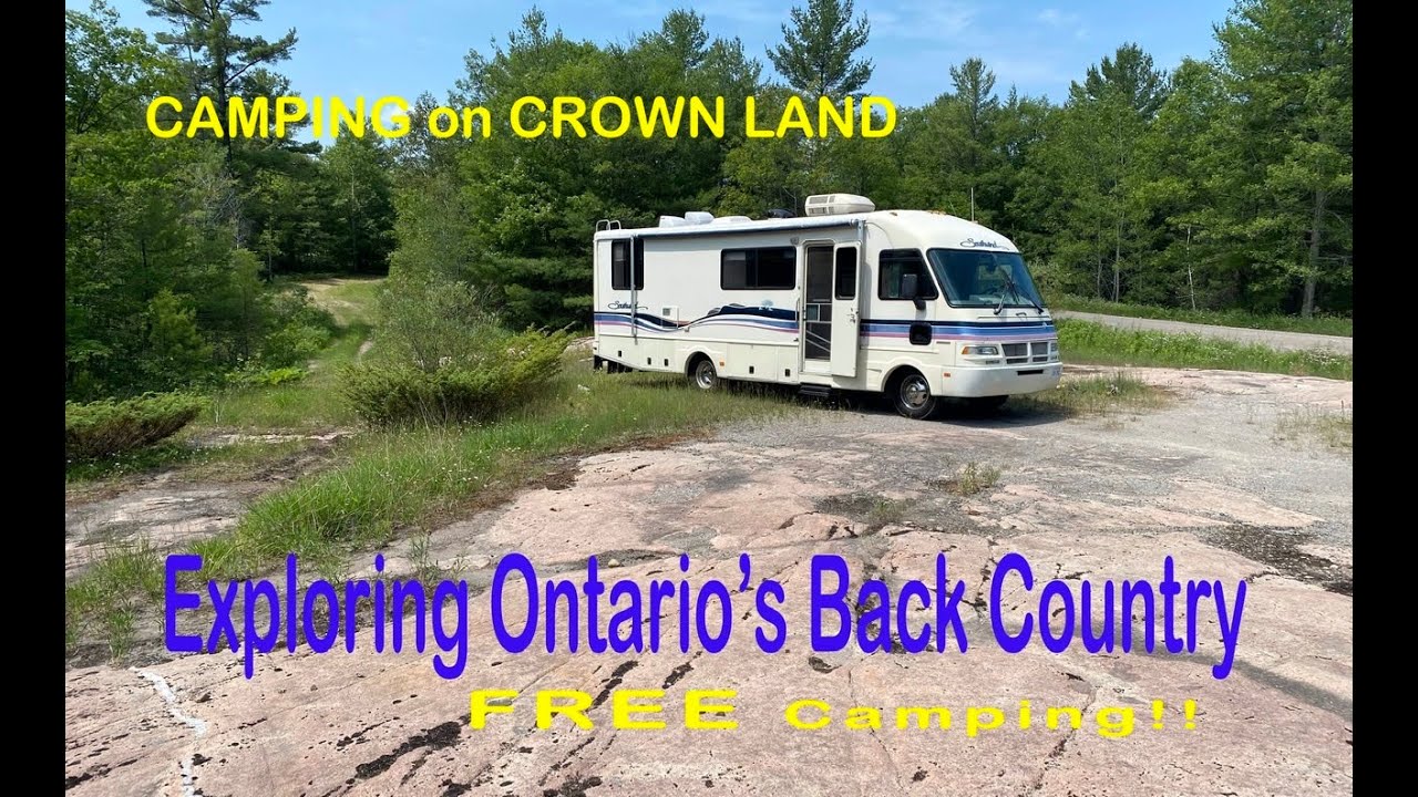 Crown Land Camping || Exploring Northeastern Ontario || FREE Camping!