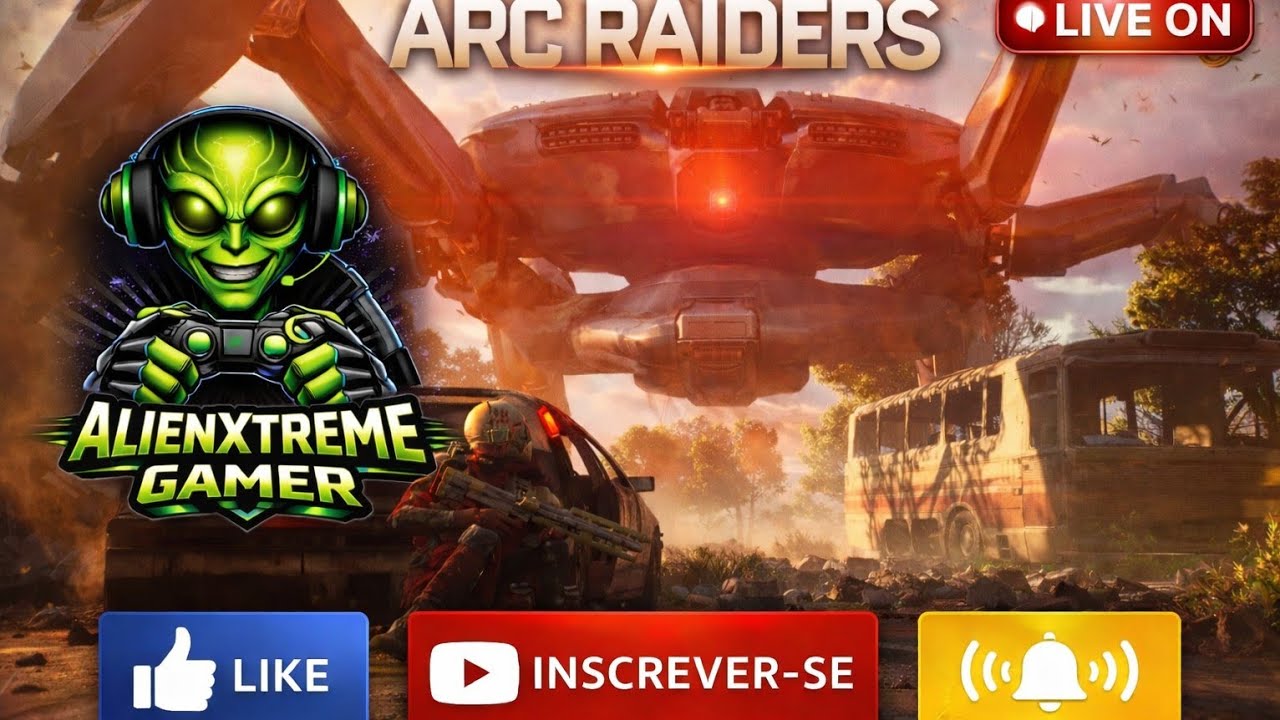 Live Arc Raiders Stella Monts PvP solo inscrever deixa like rumo 1k