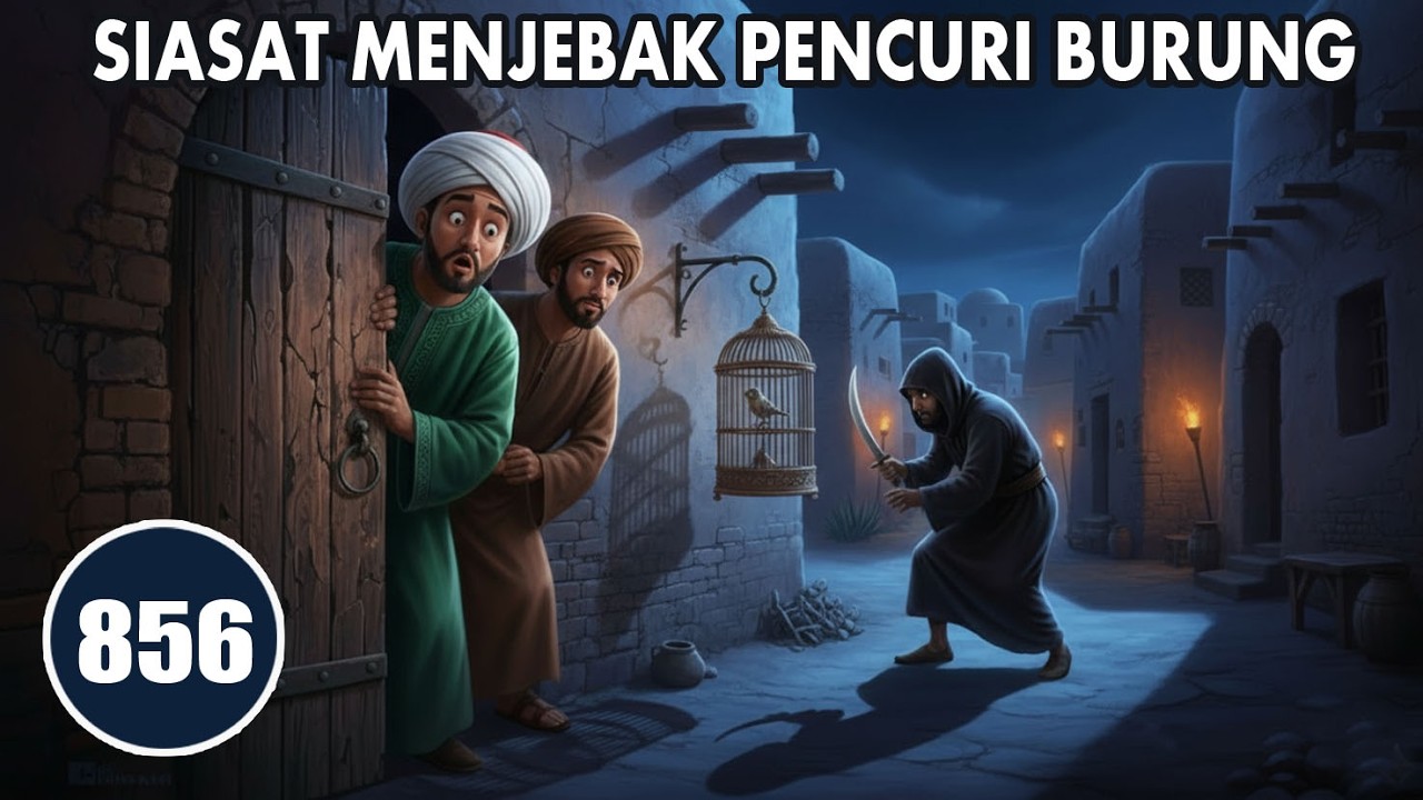 SIASAT CERDIK ABU NAWAS MENJEBAK PENCURI BURUNG - HUMOR SUFI