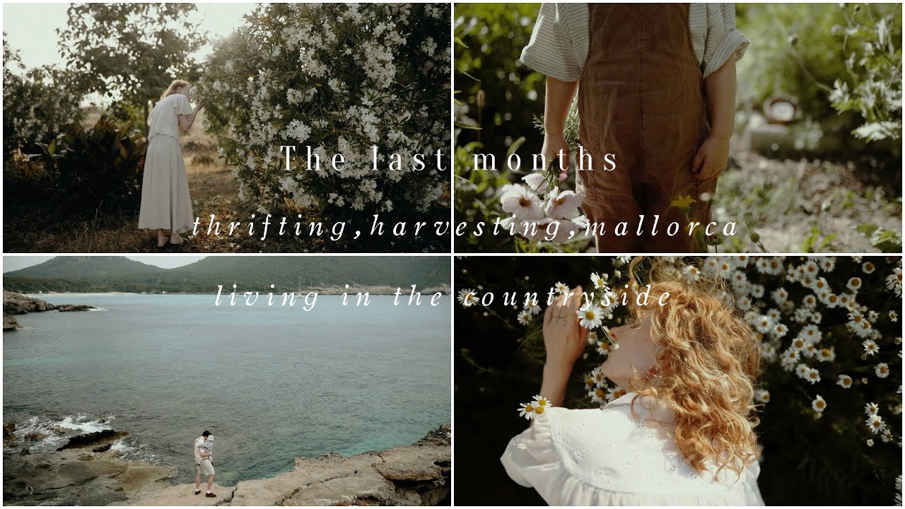 The Last Months, a trip to Mallorca, thrifting, living in the countryside, Summer Vlog