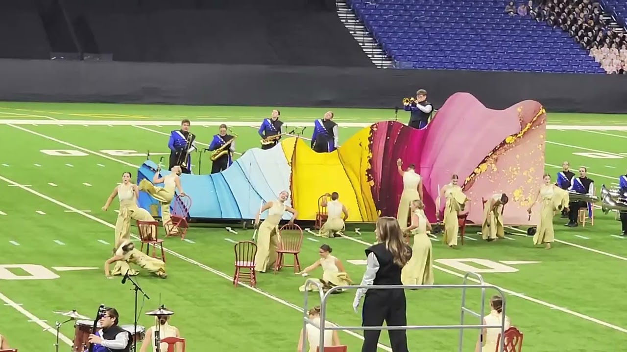 Fairfield Marching Band Final State Performance 2025 @ Lucas Oil 