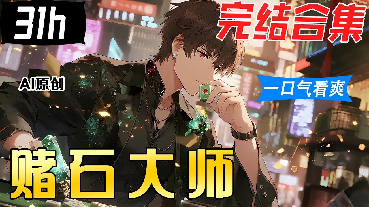 💥一口气看到爽《赌石大师》完结合集：賭石，本就是一刀窮一刀富的行當。一塊毫不起眼的石頭，內裡乾坤無人知曉。懷揣著一夜暴富的夢想，有人傾家蕩產投身其中，也有人一朝得寶。【AI原创】#漫画解说 #小新漫剪