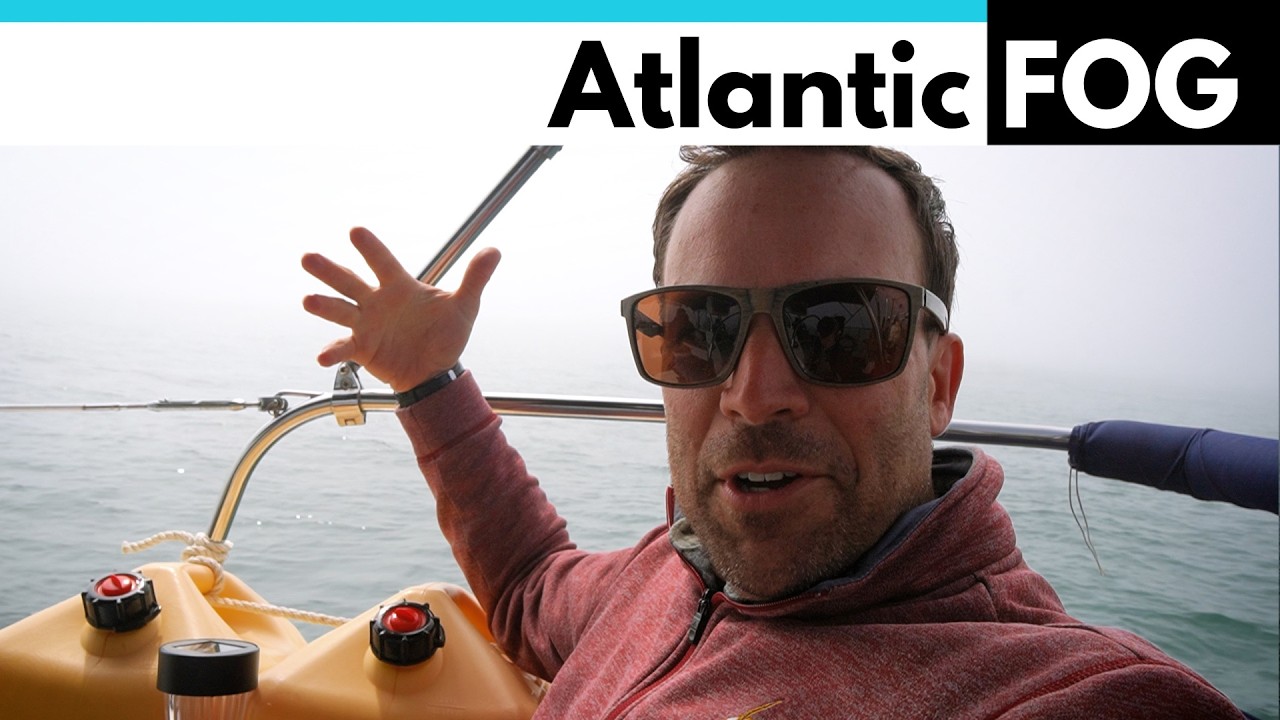 120NM Sail from Cape May NJ to Atlantic Highlands in the Fog, Sailing Vlog 31