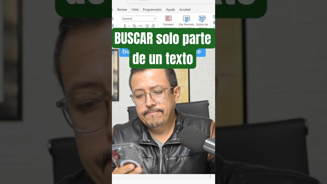 Como usar la funci&oacute;n BUSCAR cuando debes buscar solo parte de un texto en excel.