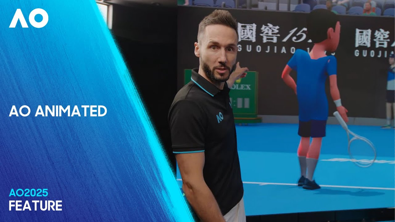 Behind the Scenes of AO Animated | Australian Open 2025