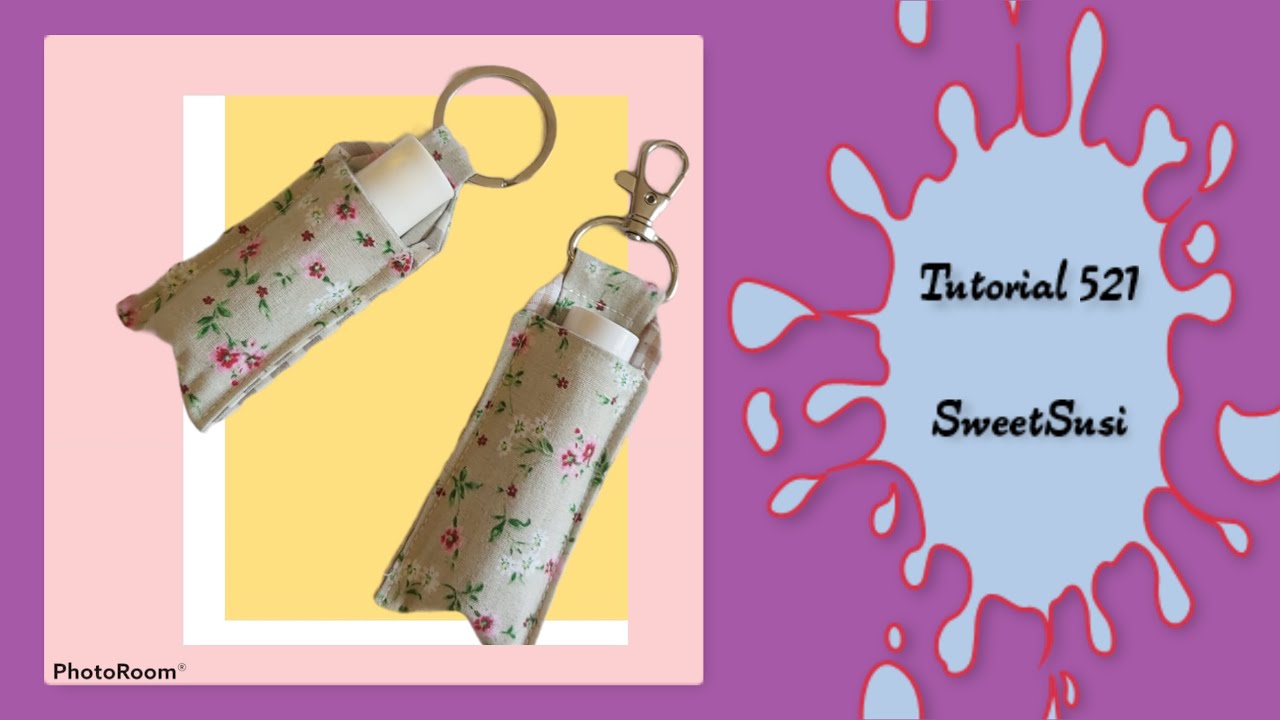 Fantastica idea regalo con ritagli di tessuto  - tutorial 521 SweetSusi - cucito per principianti