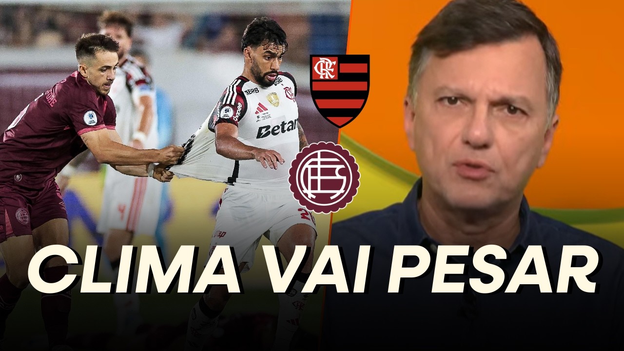 MAURO CEZAR: SE FLAMENGO NÃO VENCER O LANÚS, CLIMA SERÁ AINDA MAIS PESADO!