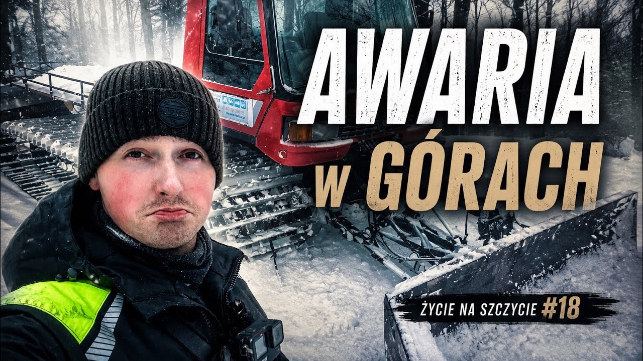 🏔️RATRAK został na szlaku🥺❄️Wracam na nogach🚶🏔️Awaria w górach⚙️Życie na Szczycie #18