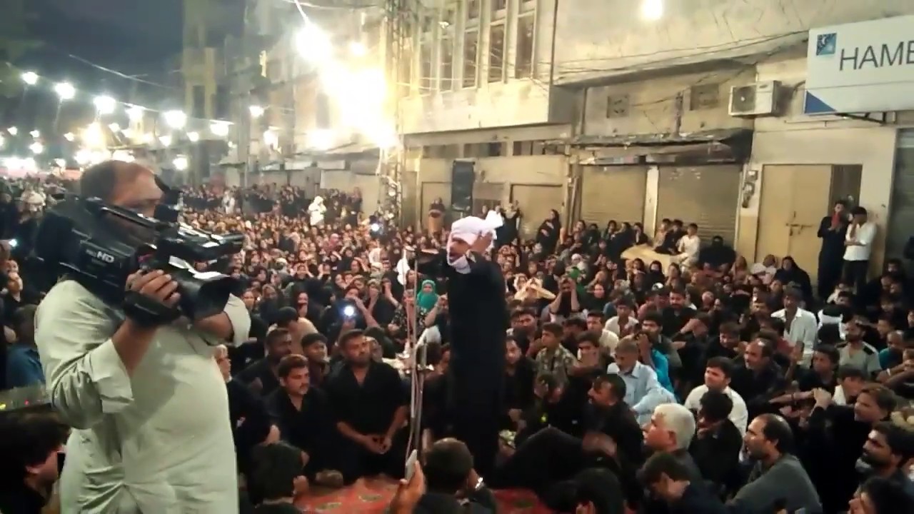 2018 Azaan + Taboot e Ali Akbar A.S | Shab e Ashoor Bazar Ghanta Ghar Gujranwala | 10 Muharram