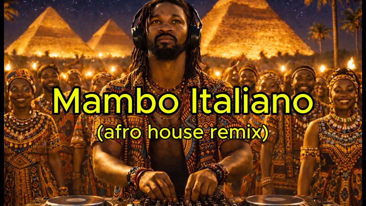 MAMBO ITALIANO | AFRO House Remix          #afrosoul #remix #afrohouse