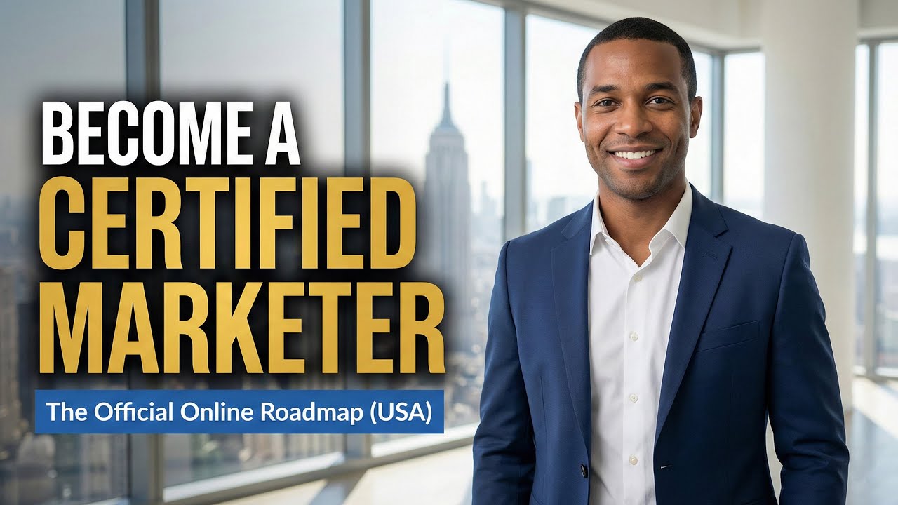 Become a Professional Certified Marketer Online in USA