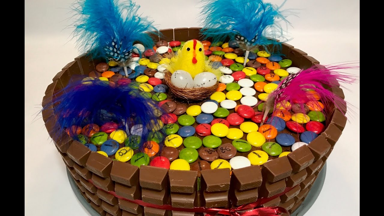 Шоколадный пасхальный торт / Mona de Pascua / Торт из Киндера и Лакаситос / Kinder cake