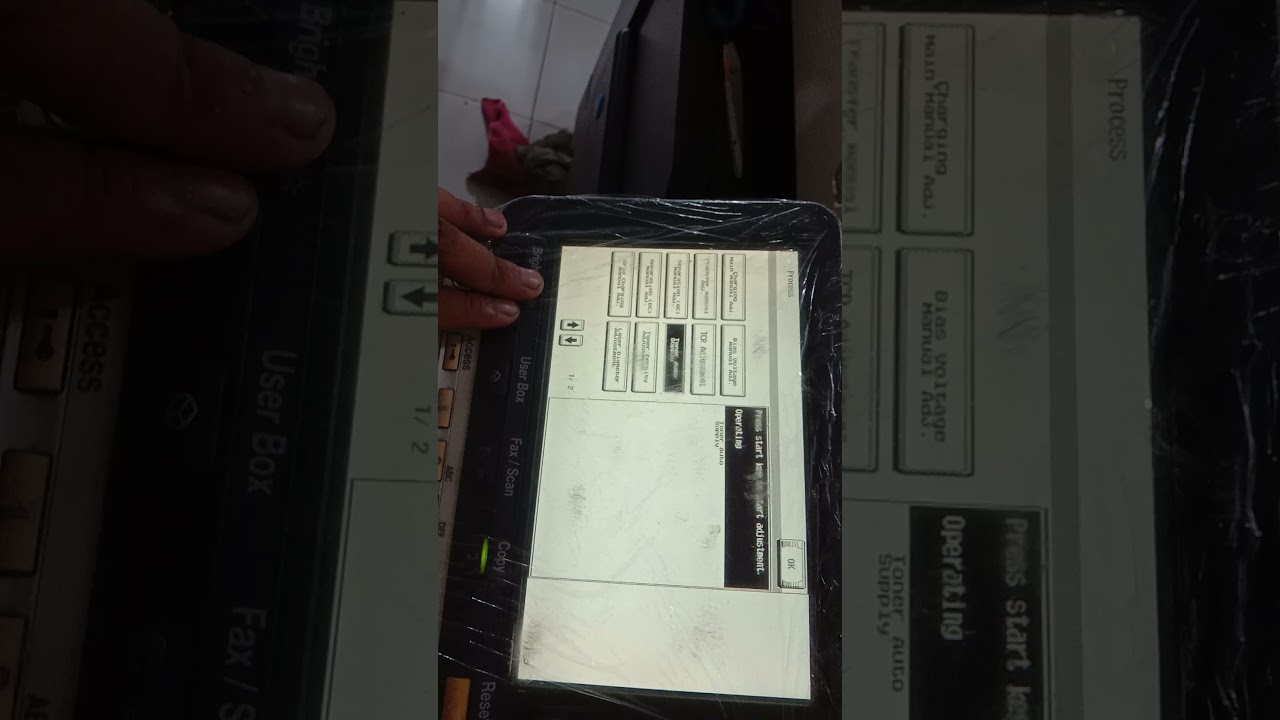 CARA MENGATASI KODE  ERROR C-28-01 bizhub 361/421/501