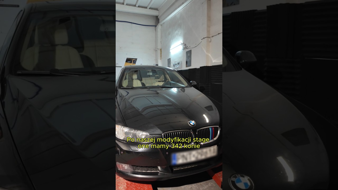 BMW E92 335i ile mocy możemy osiągnąć po modyfikacji chip tuning?