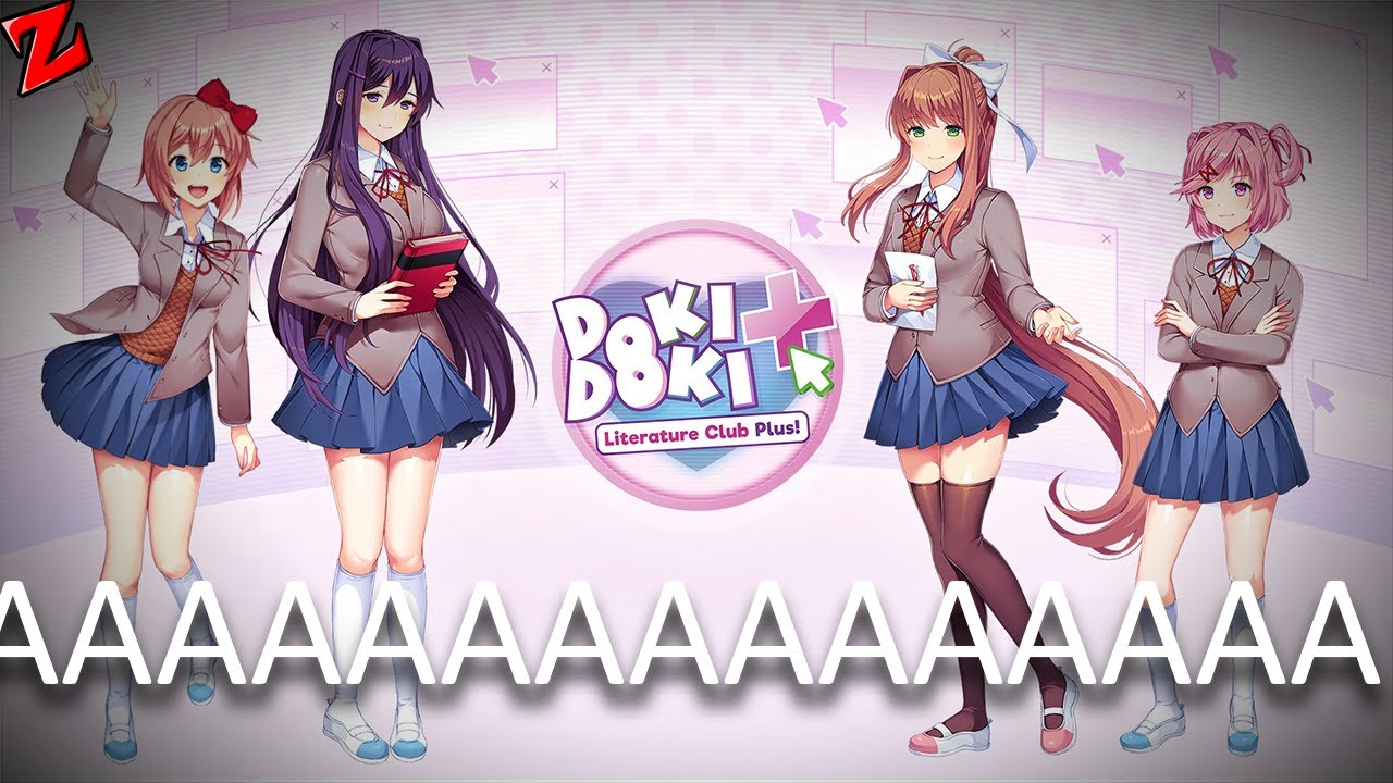 AAAAAAAAAAAA! | Doki Doki Literature Club Plus Reaction!