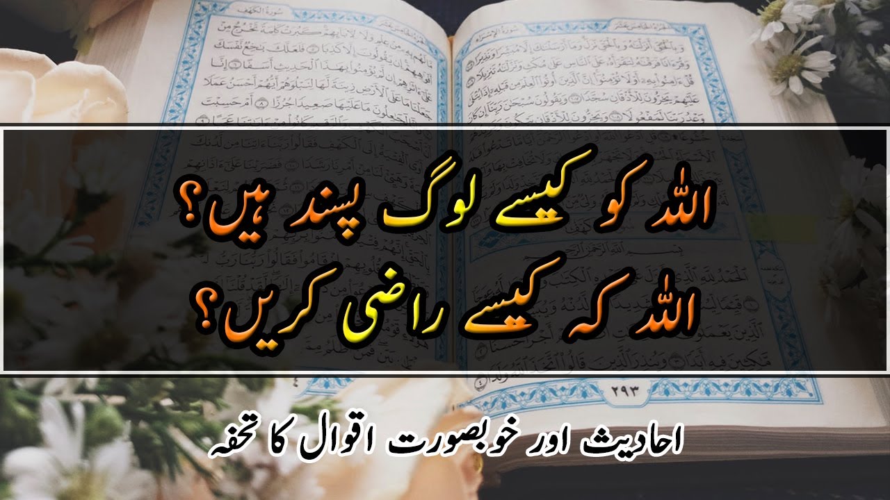 Allah Ki Raza Kaisay Hasil Karen? Heart touching Quotes about Allah in Urdu