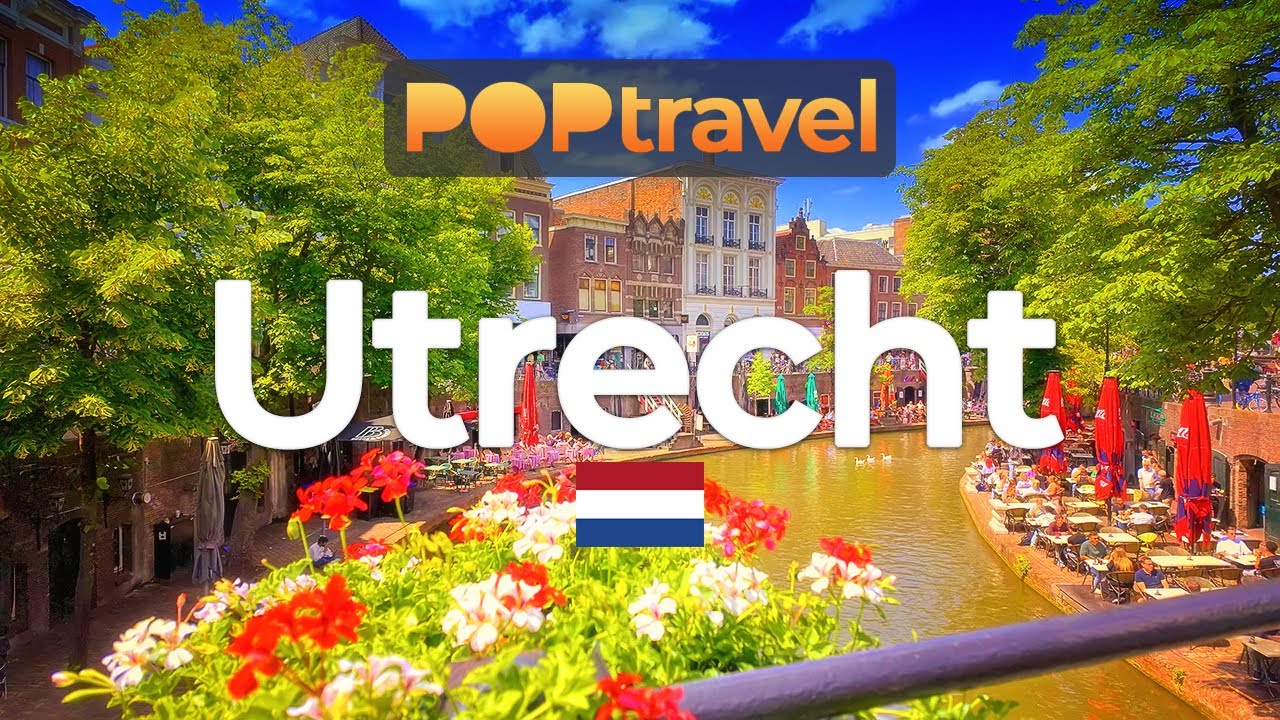 УТРЕХТ, Нидерланды 🇳🇱 - Летняя прогулка (2025) - 4K HDR пешеходная экскурсия с субтитрами