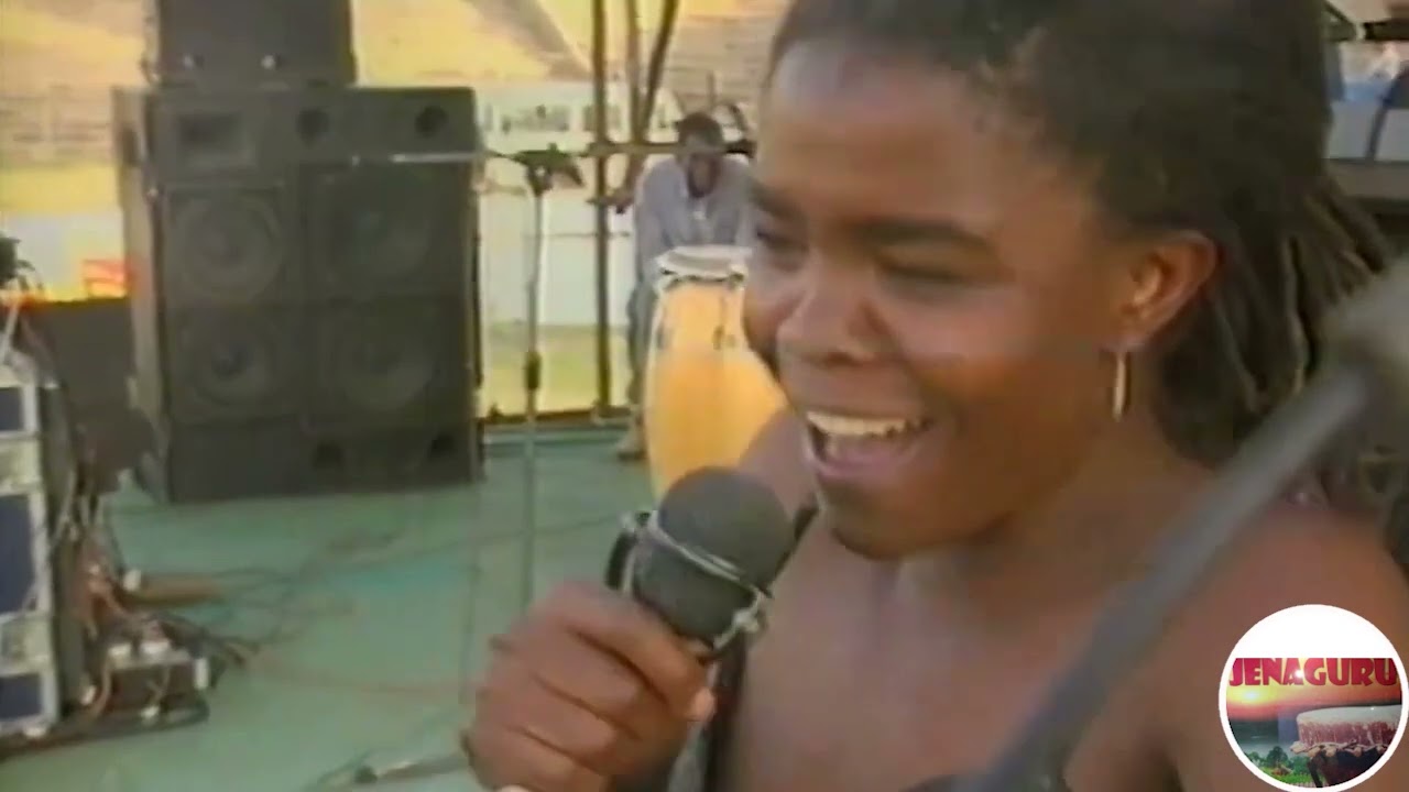 Busi Ncube and Ilanga Band rocking Jenaguru Music Festival in Harare