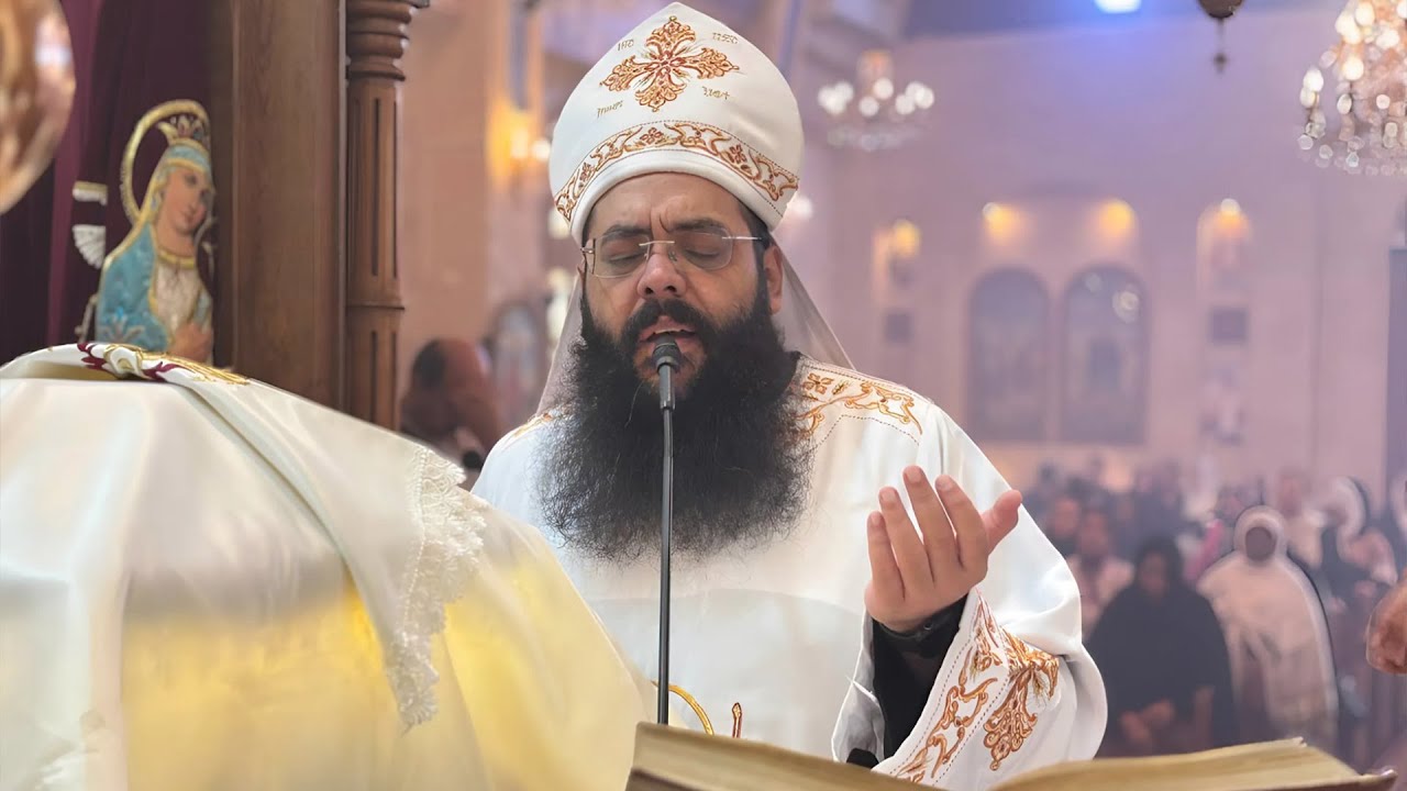 قداس الصوم الكبير ابونا رويس فريد وابونا دوماديوس غطاس