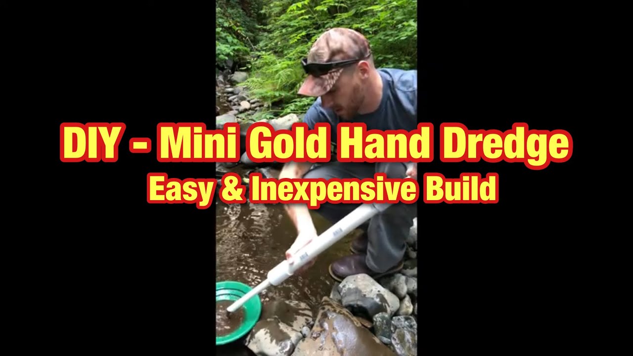 Capitol Gold Hunter - DIY Mini Gold Hand Dredge Recovery Tool Build