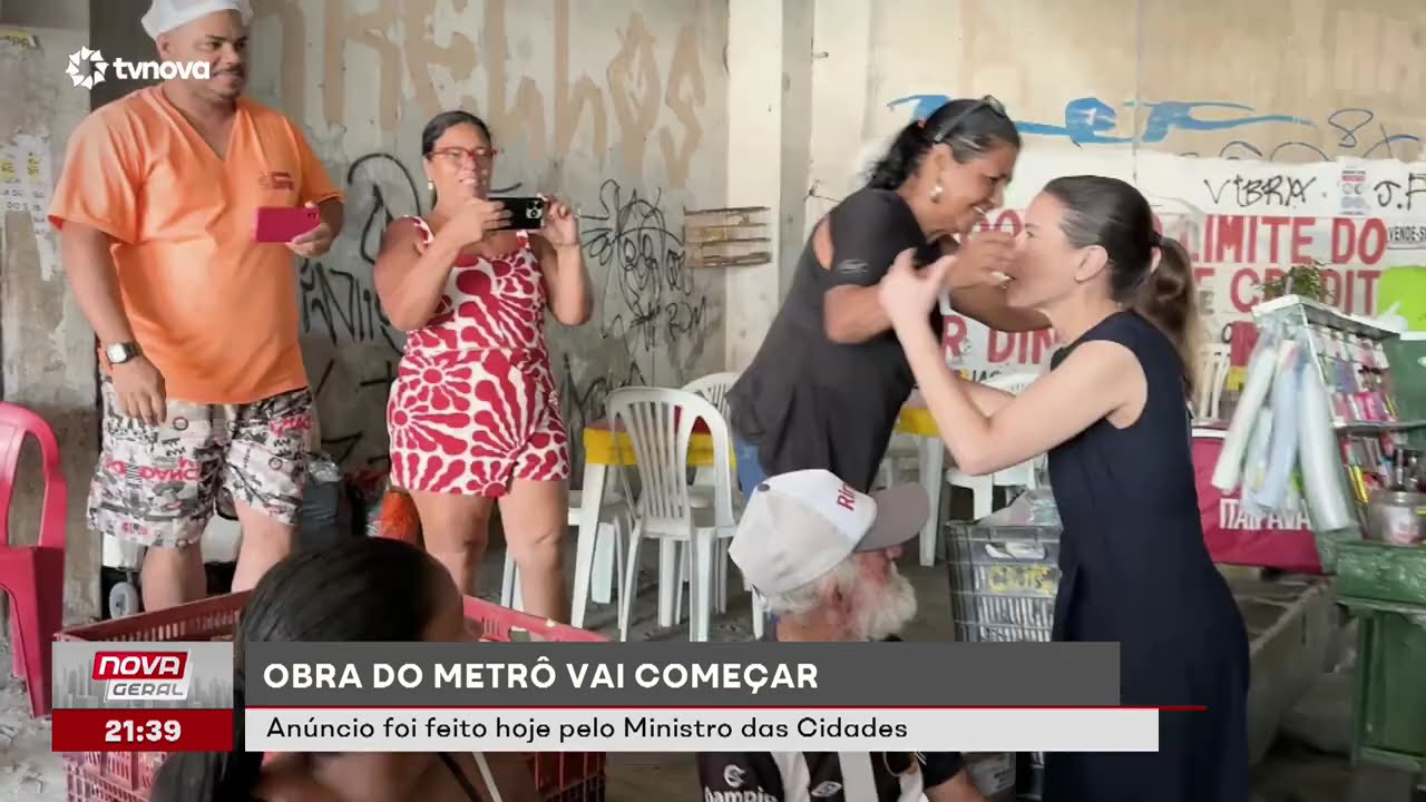 Ministro das Cidades anuncia início das obras do metrô no Recife  | 
