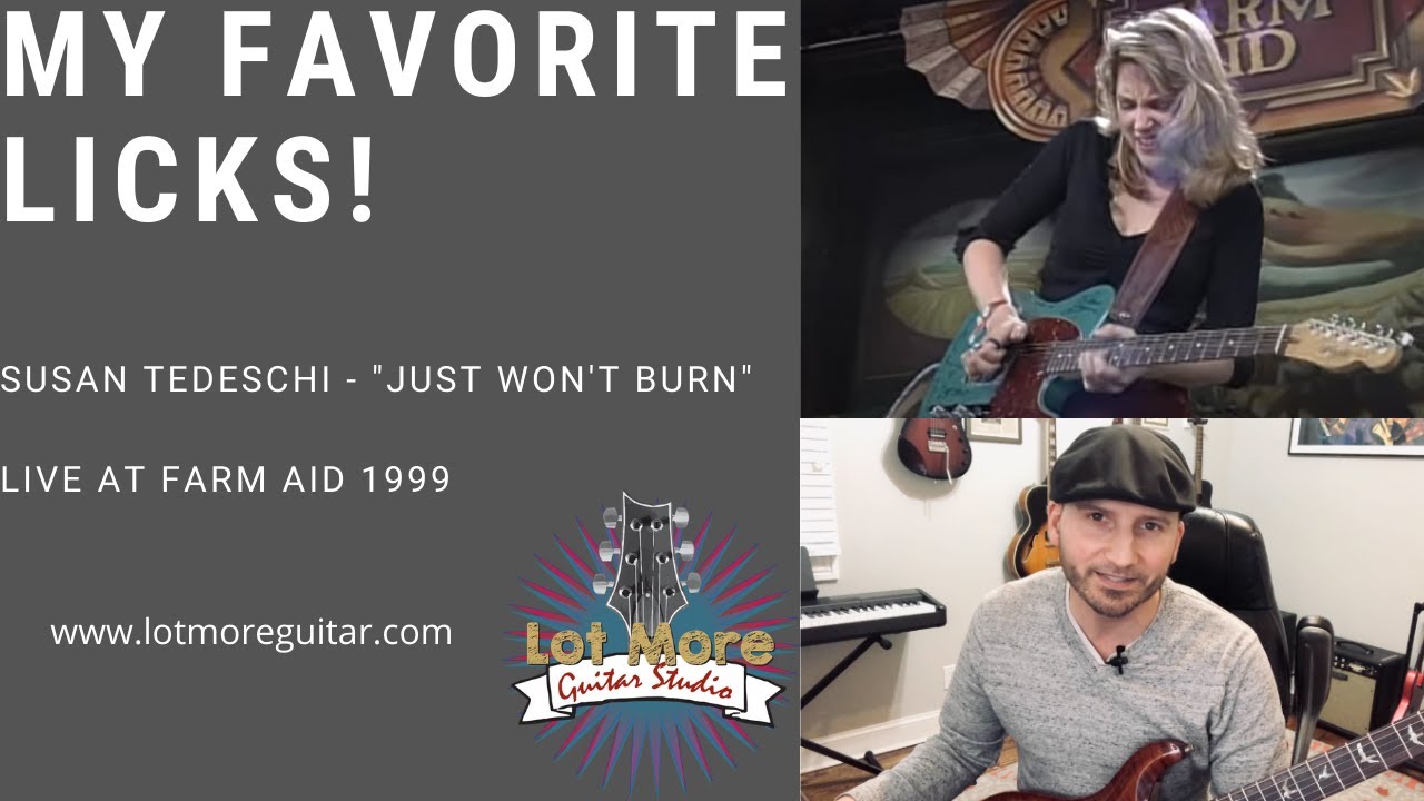 My Favorite Licks | Susan Tedeschi - “Just Won’t Burn” [Lot More Guitar Studio]